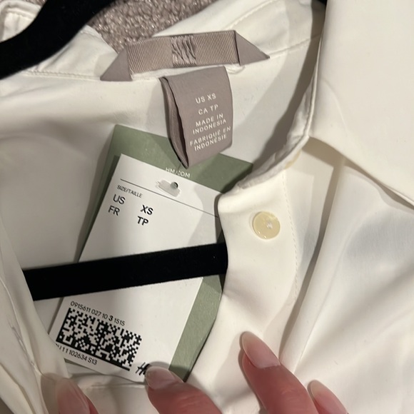H&M white button up - Picture 2 of 2